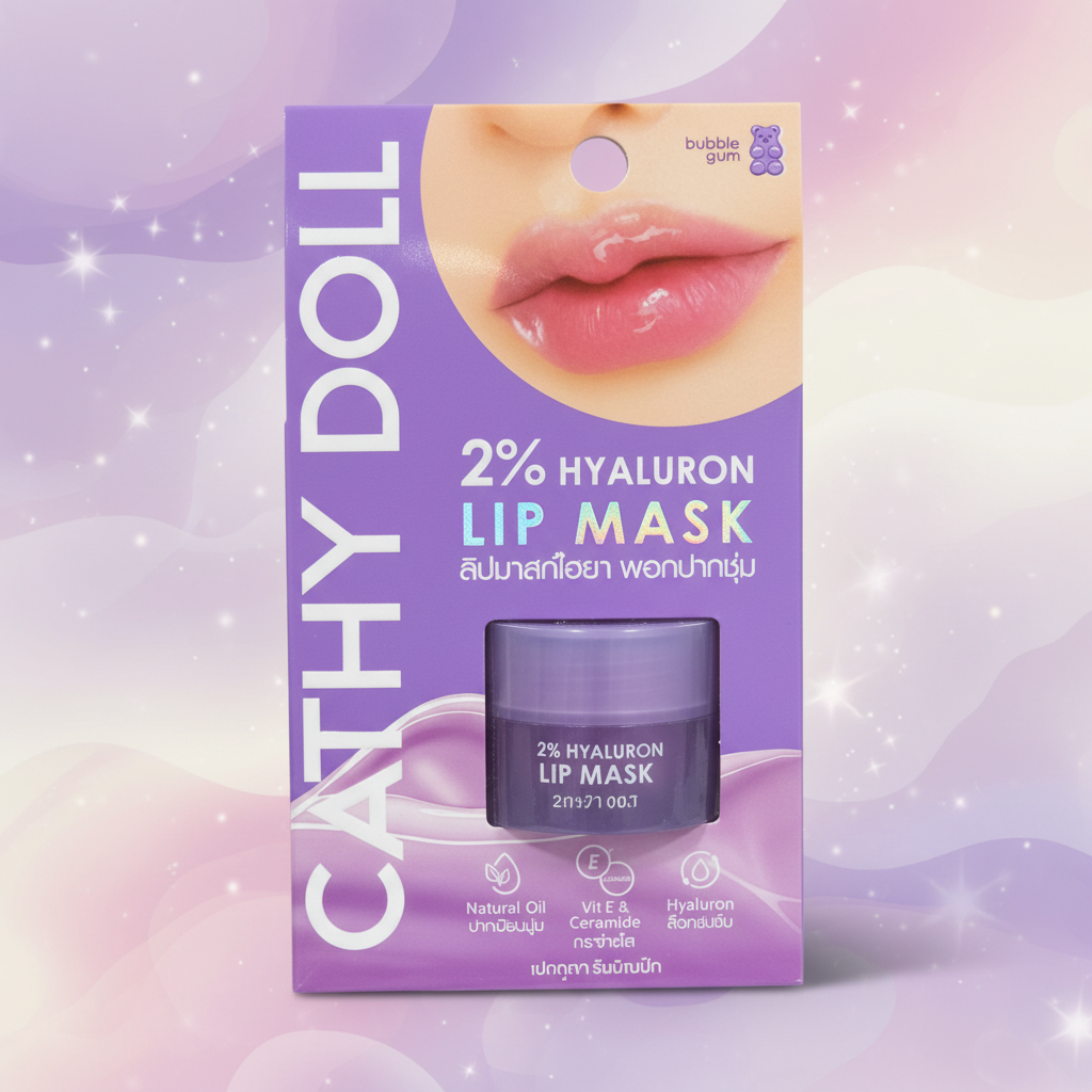 Cathy Doll 2% Hyaluron Lip Mask Bubble Gum
