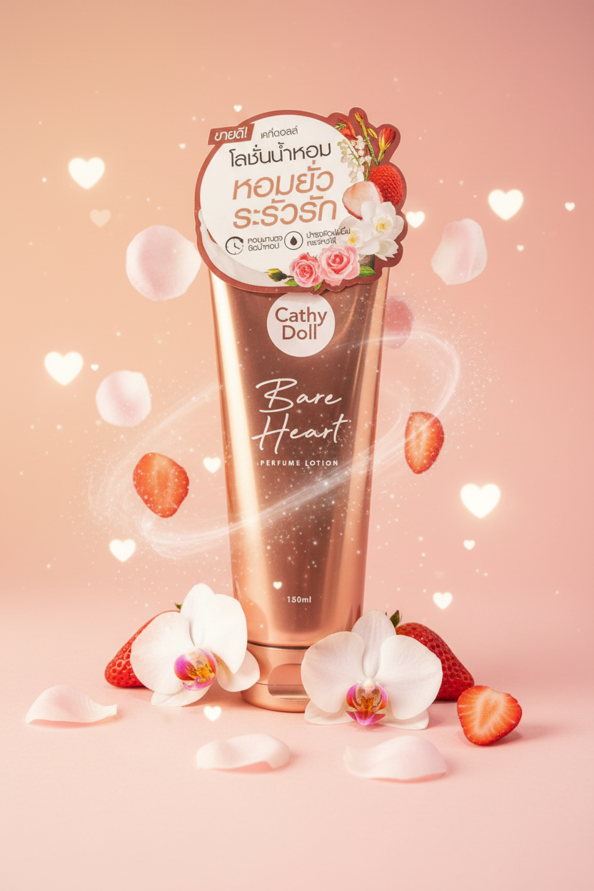 Cathy Doll Bare Heart Perfume Lotion