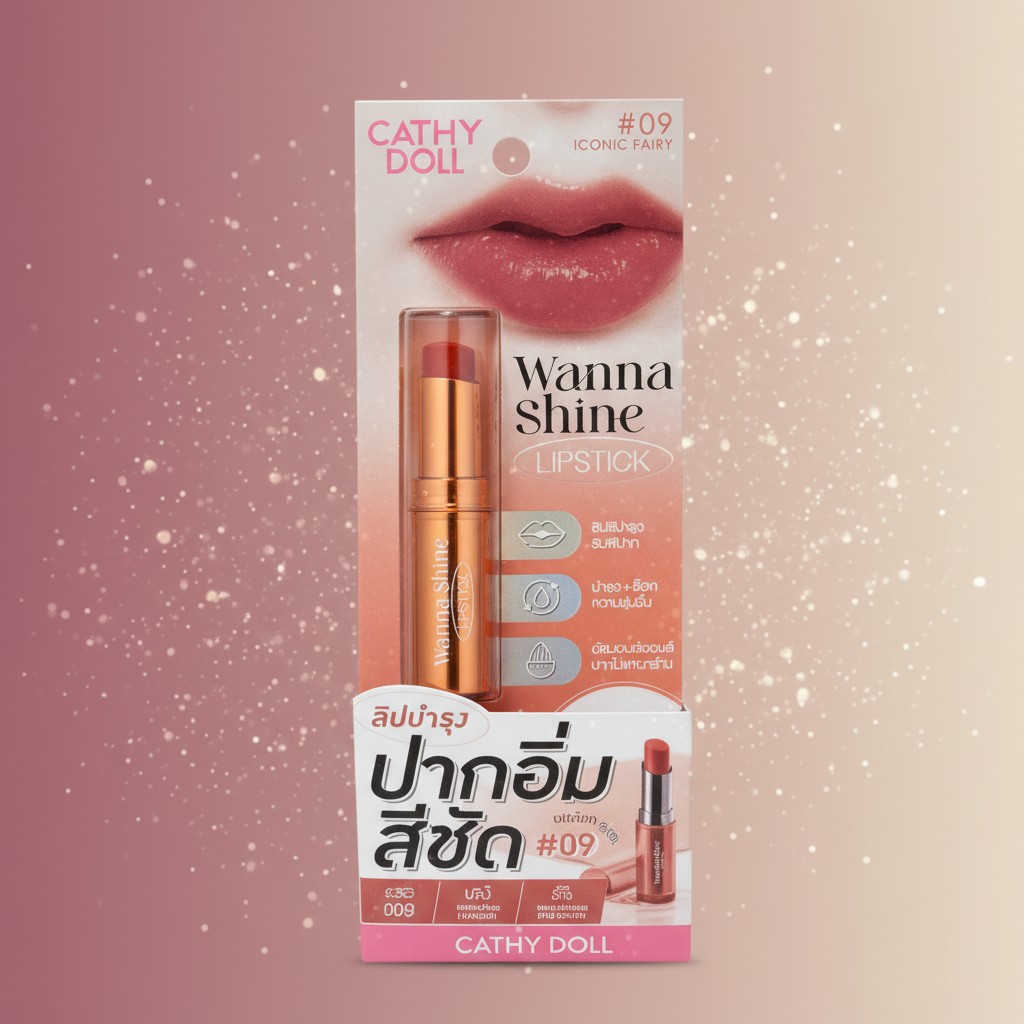 Cathy Doll Wanna Shine Lipstick 
