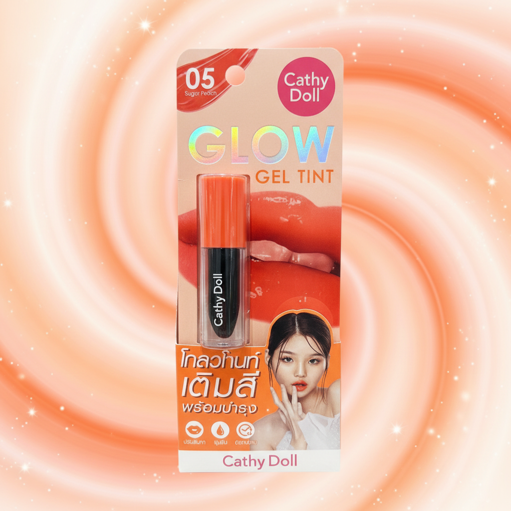 Cathy Doll GLOW Gel Tint 05 Sugar Peach