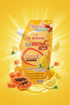 A Bonne Spa White C Vitamin C Salt Scrub Papaya & Lemon