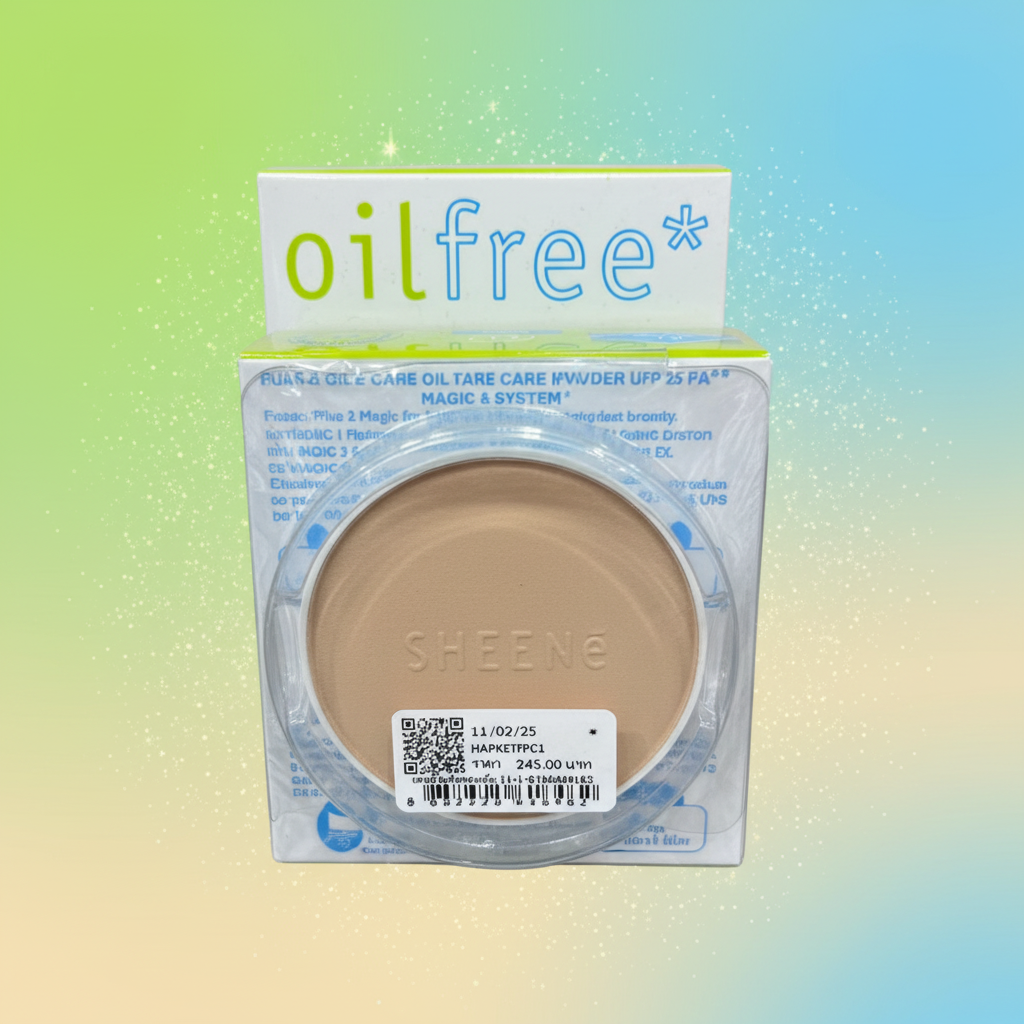 Oil-Free Pressed Powder