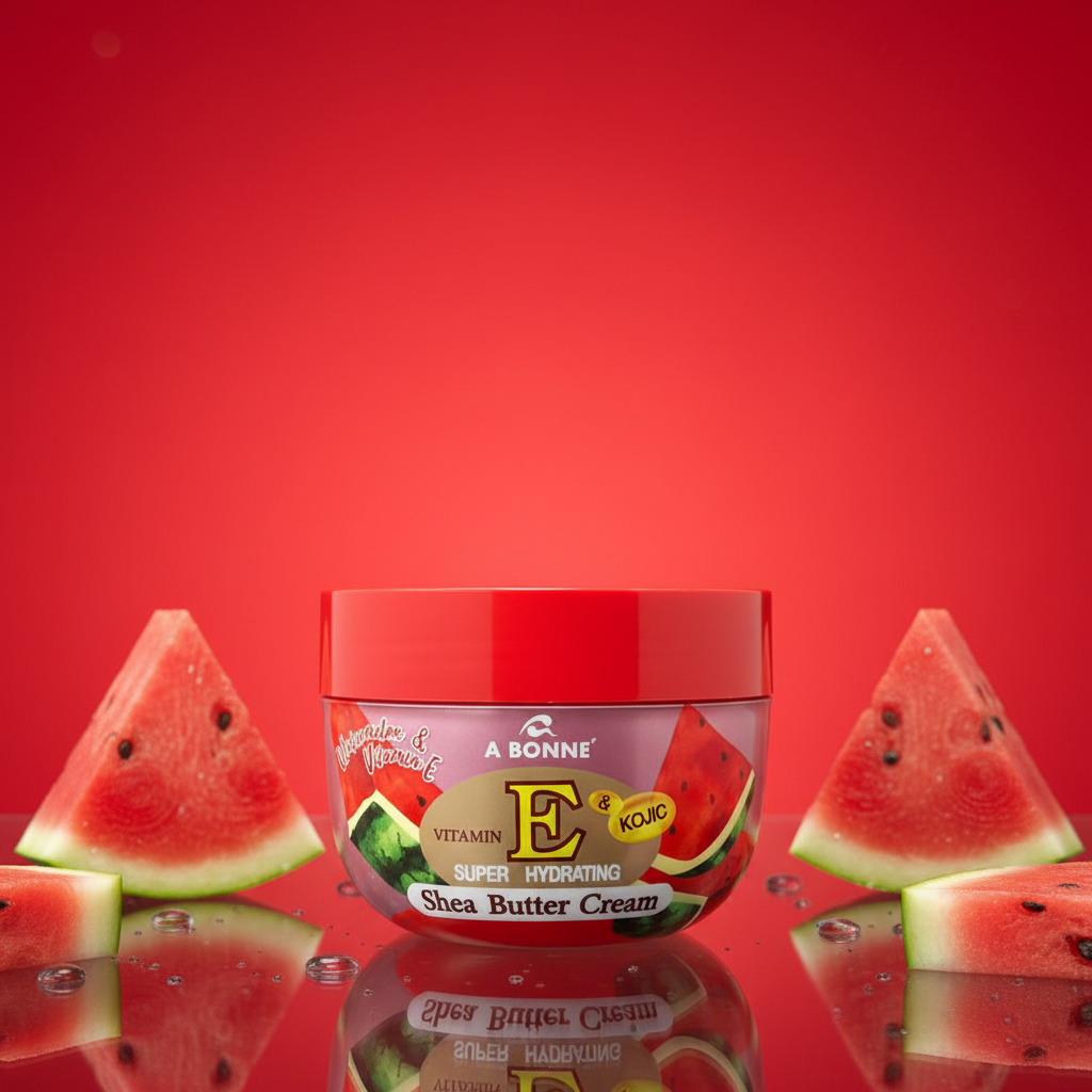 A Bonne Watermelon Vitamin E &amp; Kojic Super Hydrating Shea Butter Cream