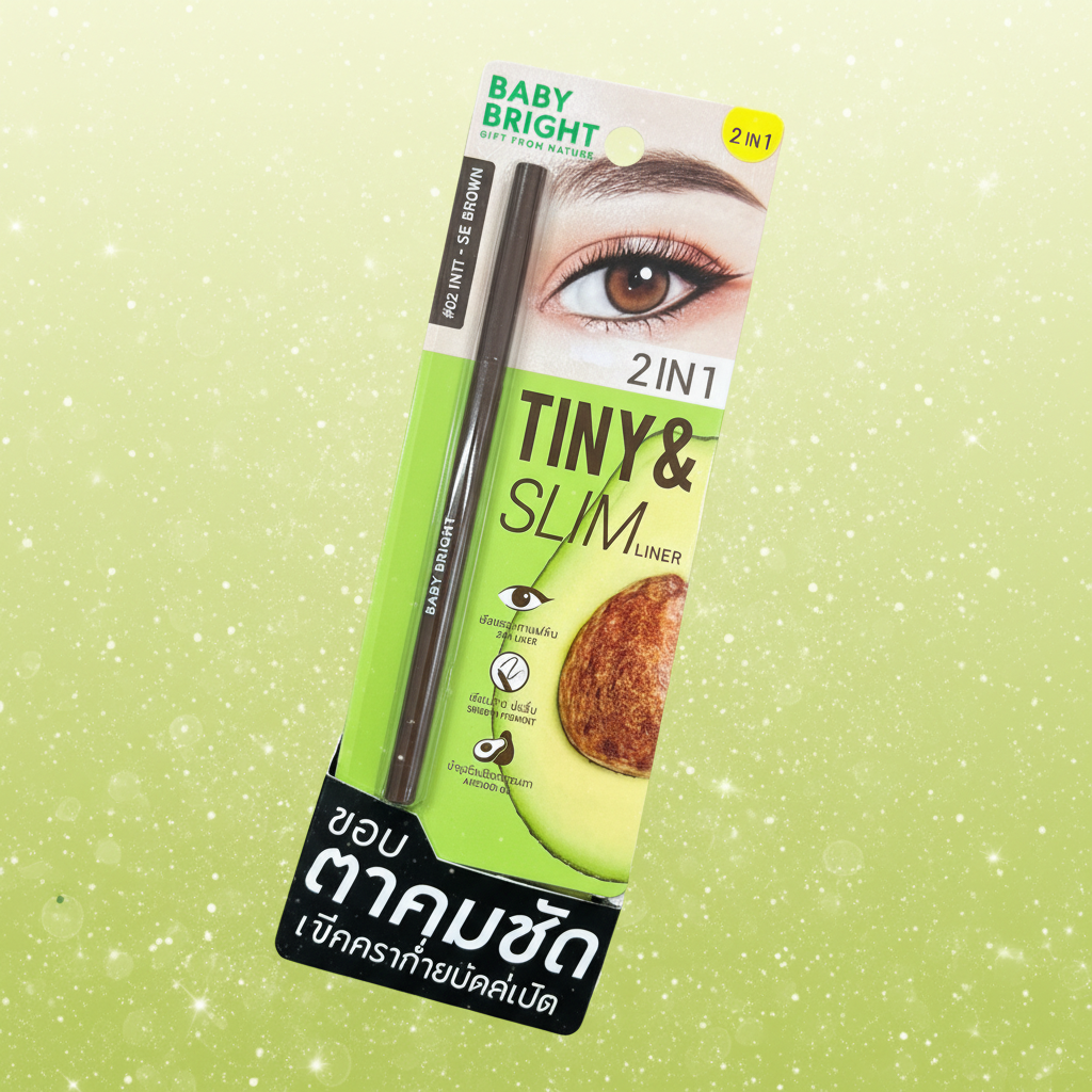 Baby Bright 2 IN 1 Tiny &amp; Slim Liner 