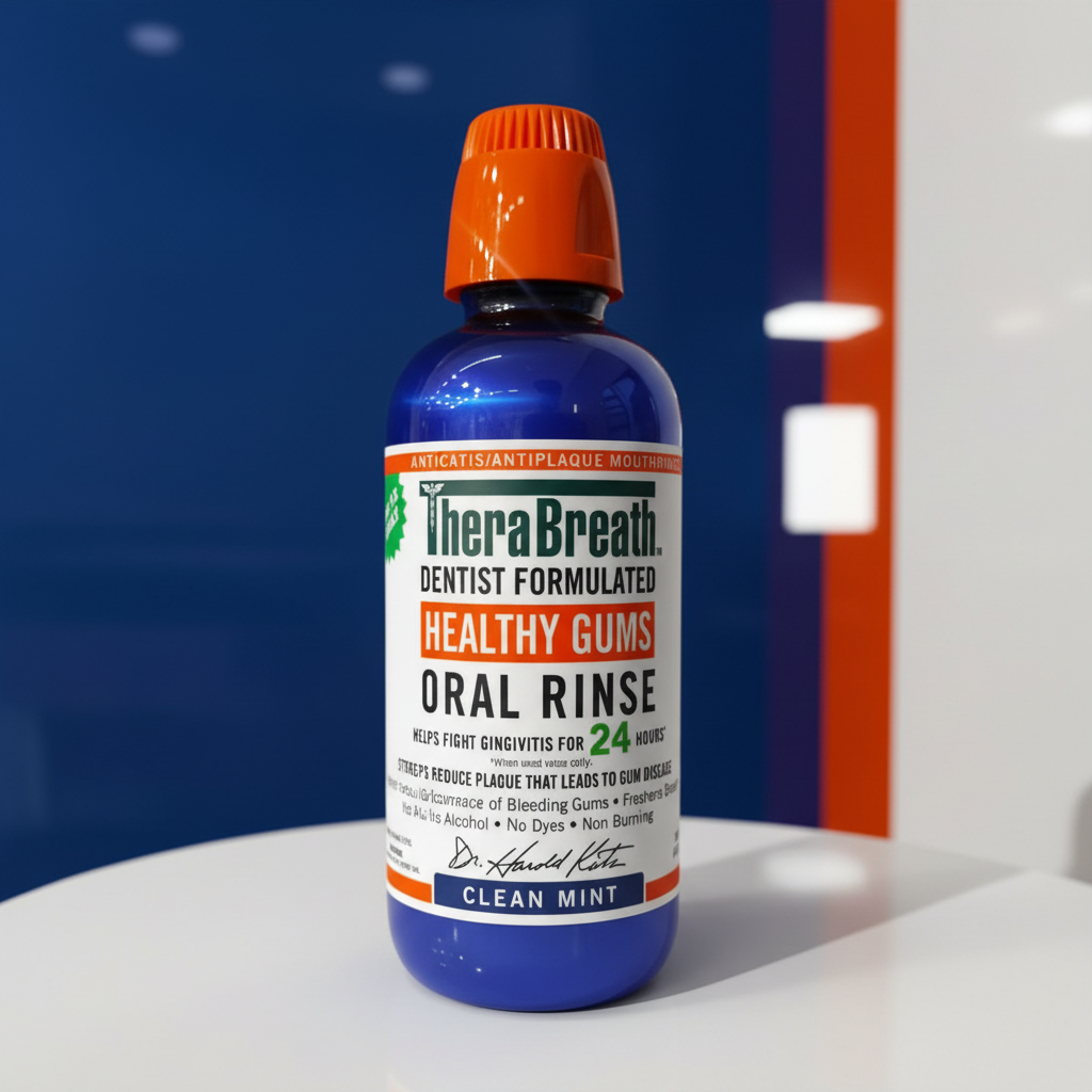 TheraBreath Healthy Gums Oral Rinse - Clean Mint