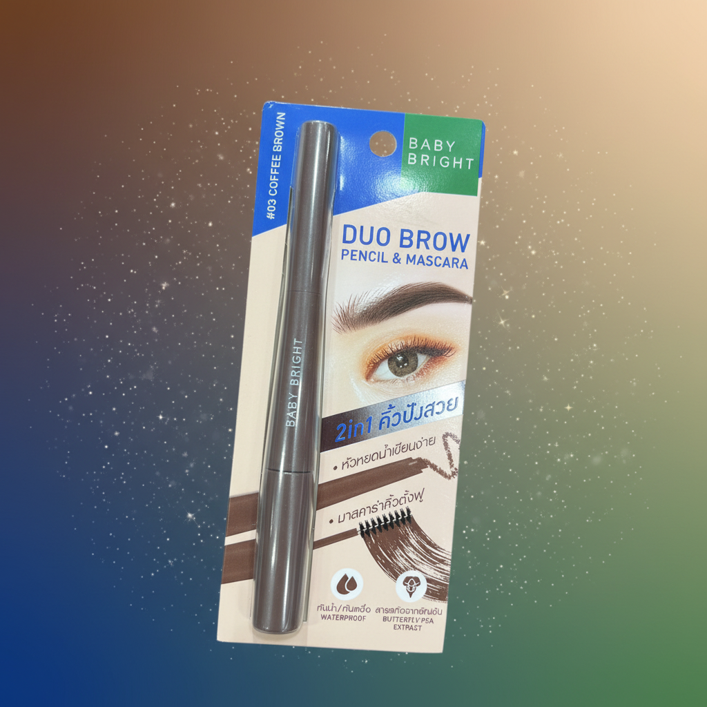 Baby Bright Duo Brow Pencil &amp; Mascara 