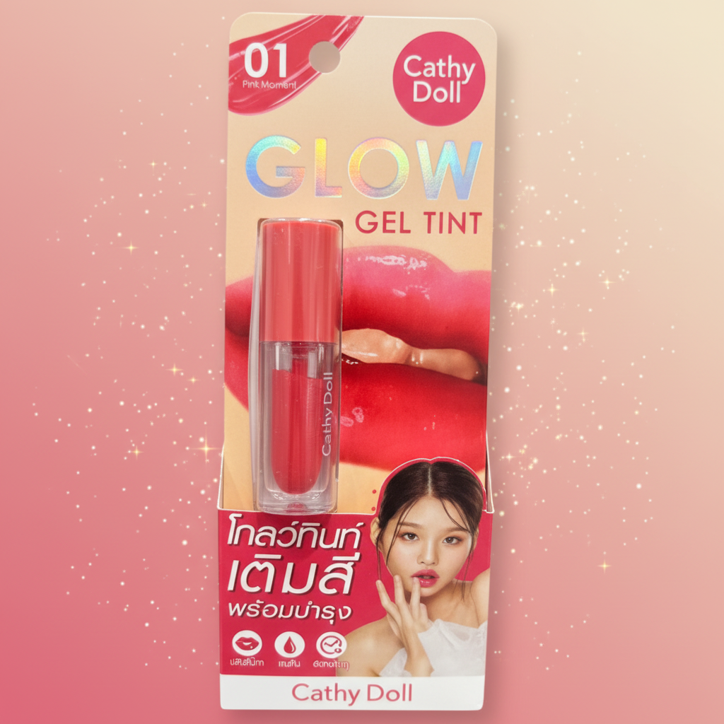 Cathy Doll GLOW Gel Tint 01 Pink Moment
