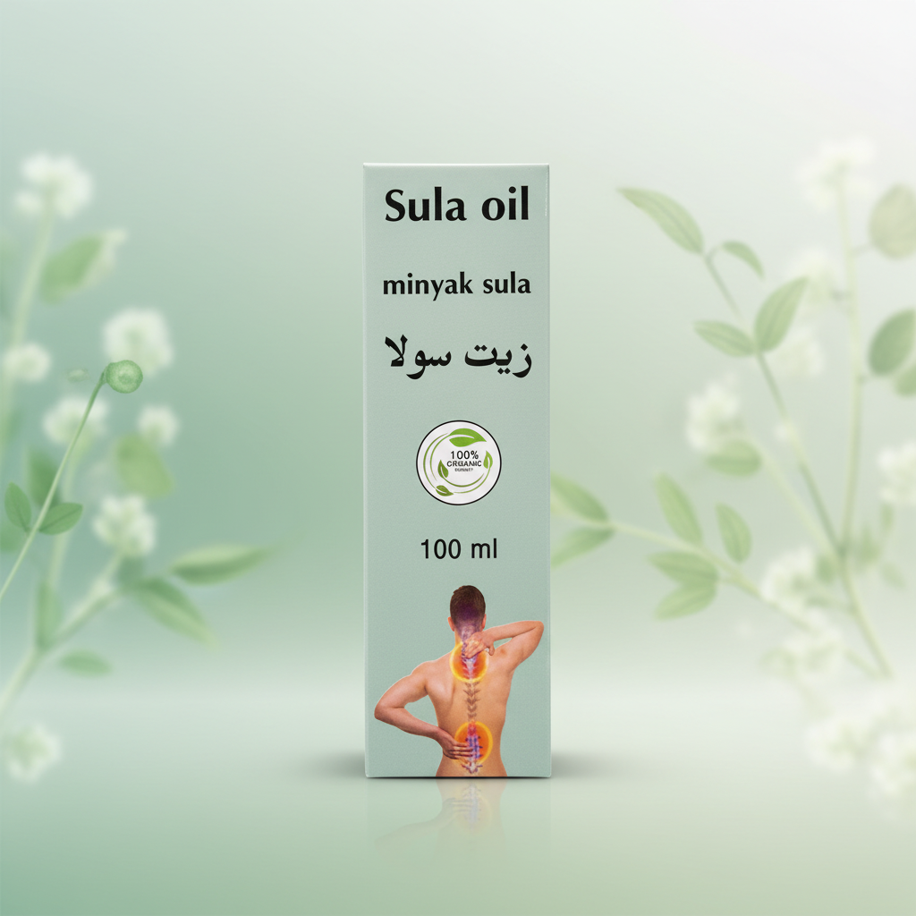 Sula Oil 100% Organic with natural background