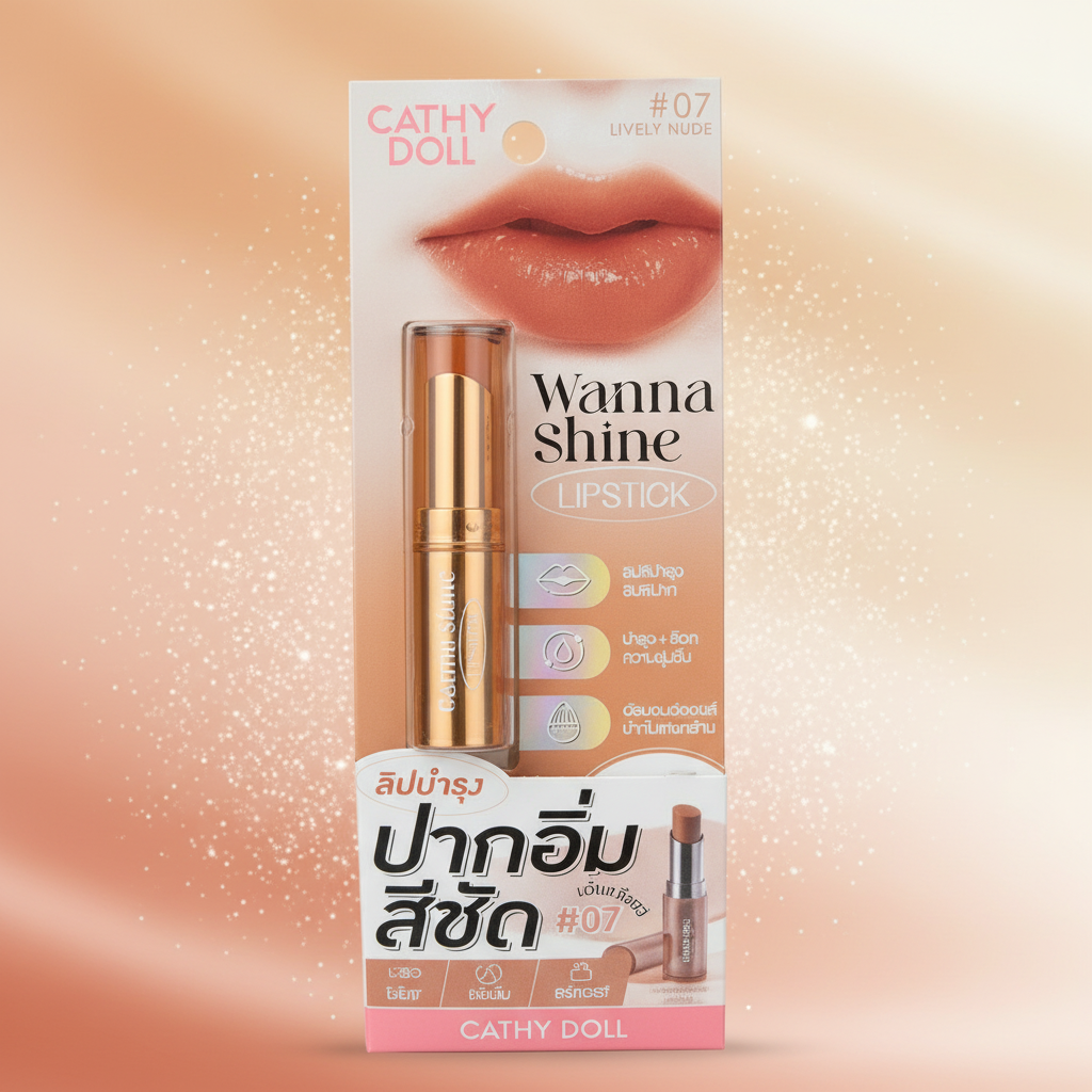 Cathy Doll Wanna Shine Lipstick 