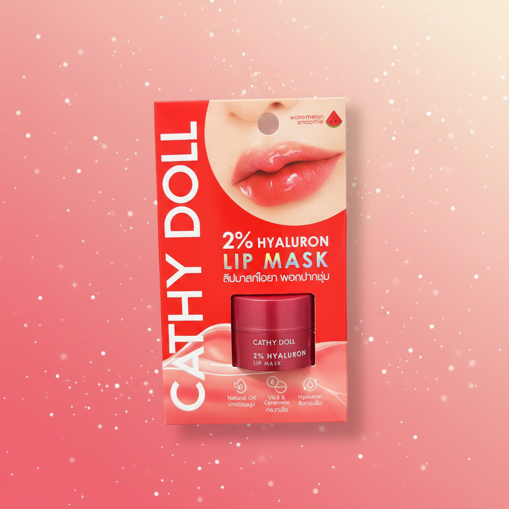 Cathy Doll 2% Hyaluron Lip Mask Watermelon Smoothie