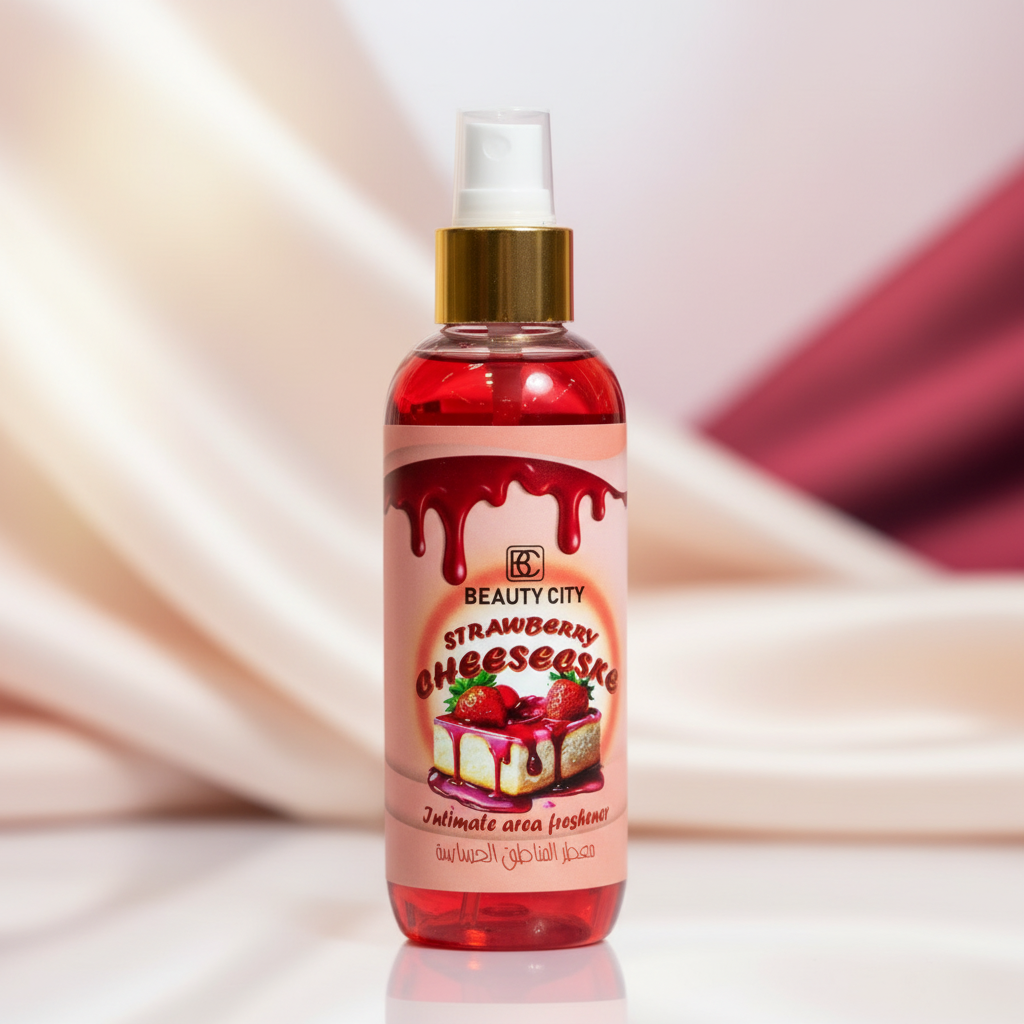 Beauty City Strawberry Cheesecake Intimate Area Freshener