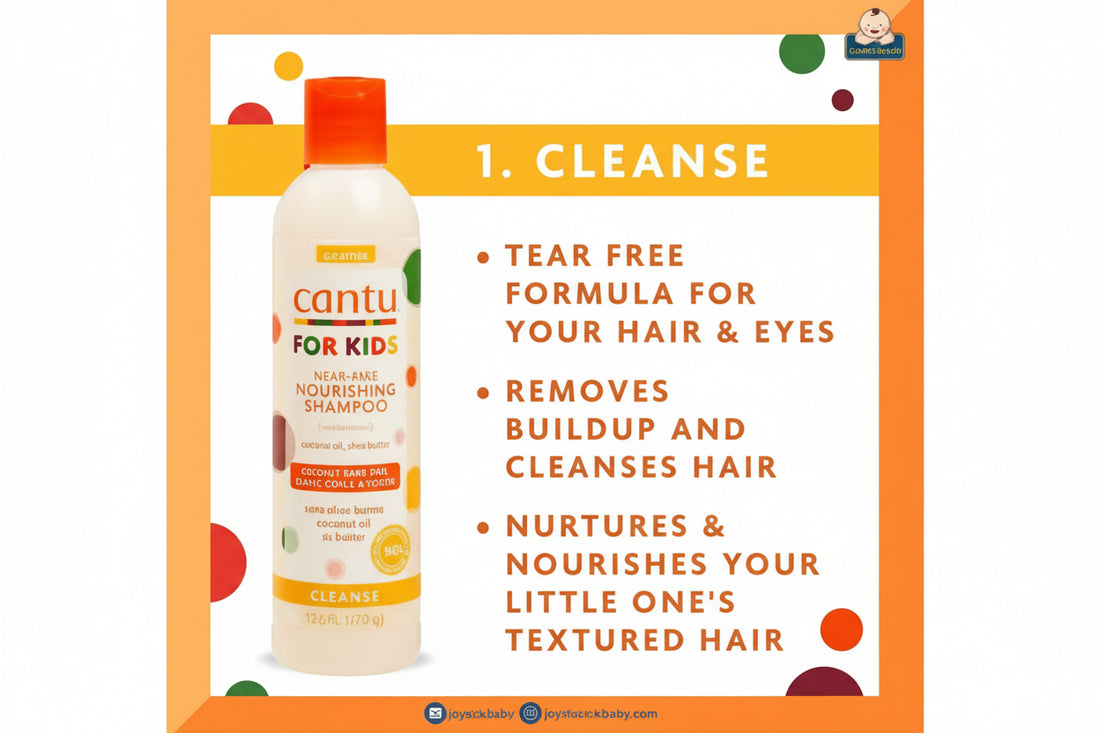 Cantu For Kids – Tear-Free Nourishing Shampoo | شامبو كانتو للأطفال بدون دموع