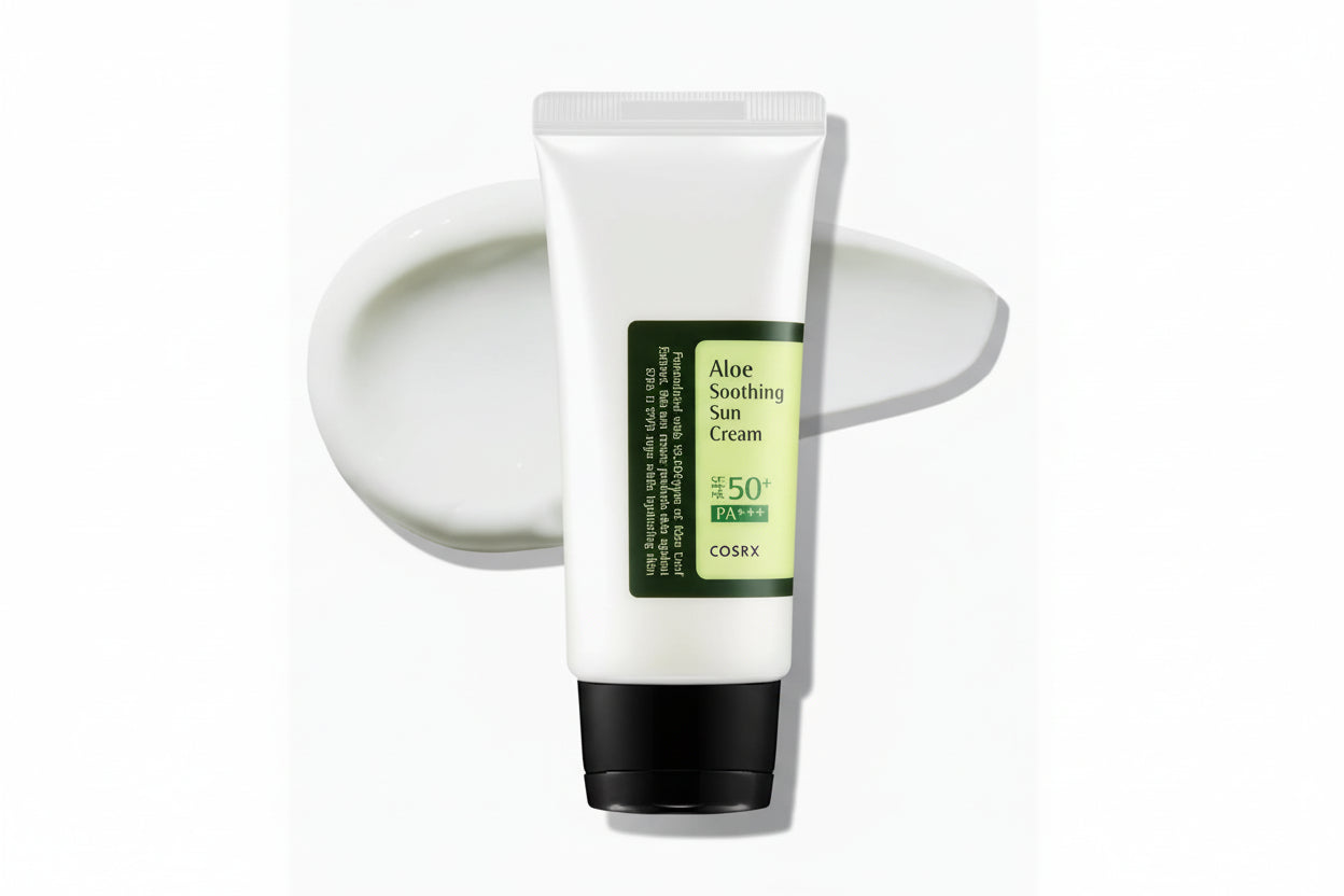 COSRX – Aloe Soothing Sun Cream SPF50+ PA+++ | واقي شمس كوزركس بالألوفيرا