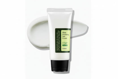 COSRX – Aloe Soothing Sun Cream SPF50+ PA+++ | واقي شمس كوزركس بالألوفيرا