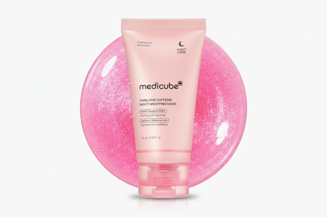 Medicube – PDRN Pink Collagen Night Wrapping Mask | ماسك ميديكوب الليلي بي دي آر إن بينك كولاجين