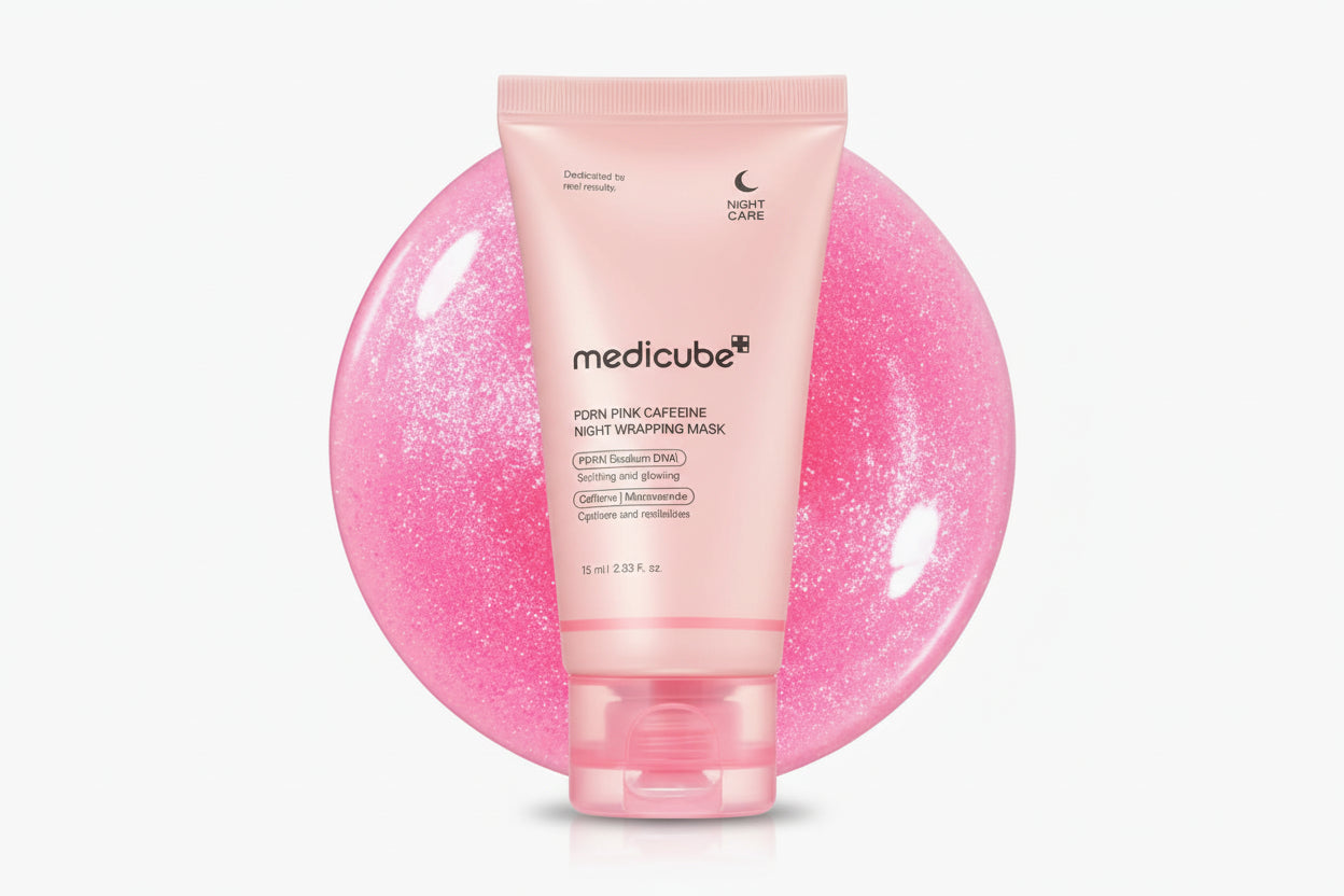 Medicube – PDRN Pink Collagen Night Wrapping Mask | ماسك ميديكوب الليلي بي دي آر إن بينك كولاجين