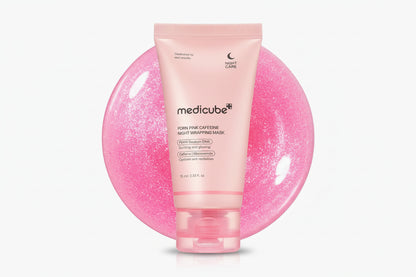 Medicube – PDRN Pink Collagen Night Wrapping Mask | ماسك ميديكوب الليلي بي دي آر إن بينك كولاجين
