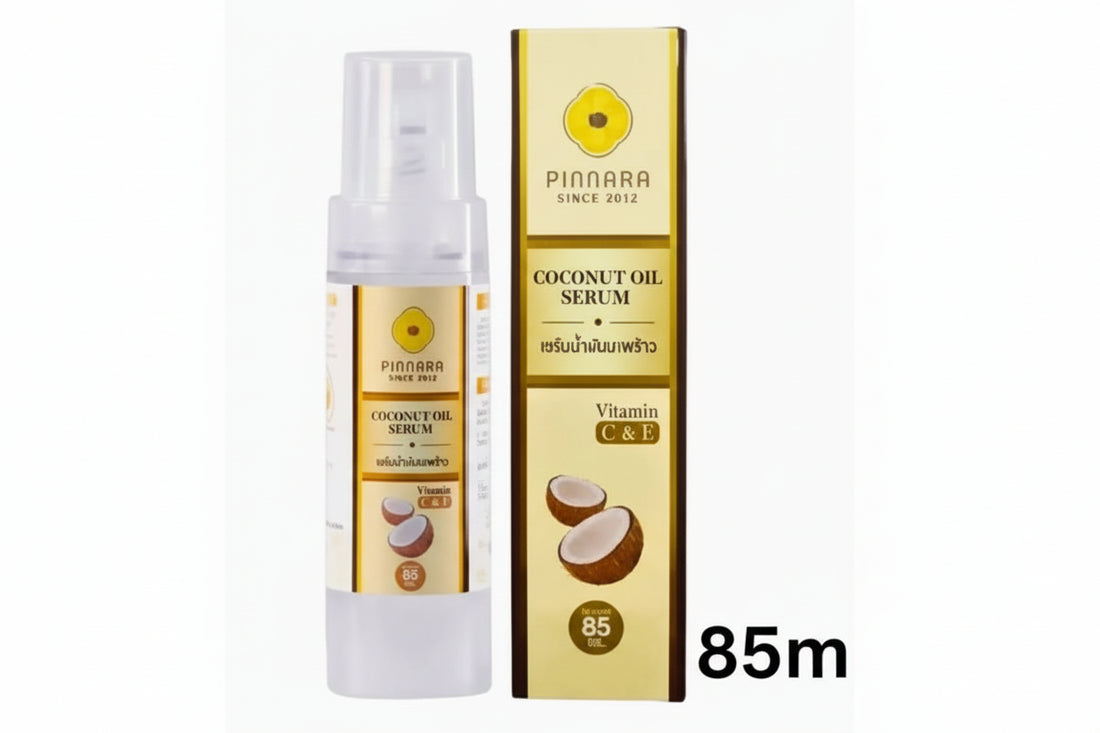 Pinnara – Coconut Oil Hair Serum | سيروم بينارا بزيت جوز الهند وفيتامين C &amp; E