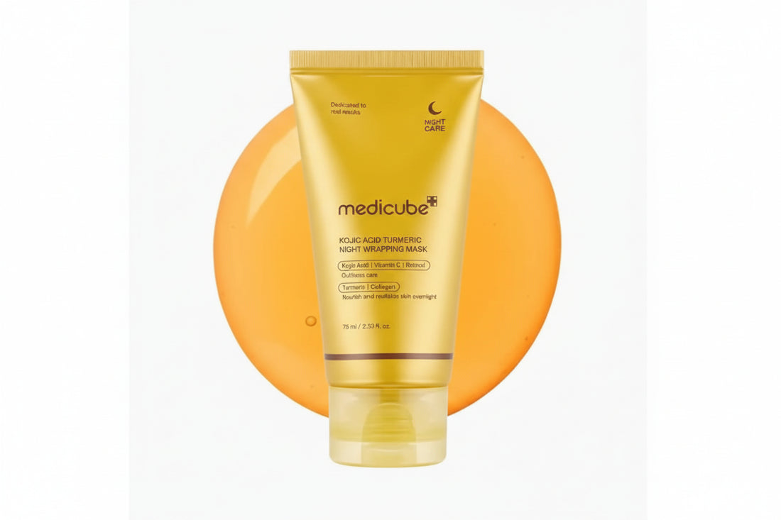 Medicube – Kojic Acid Turmeric Night Wrapping Mask | ماسك ميديكوب الليلي بحمض الكوجيك والكركم