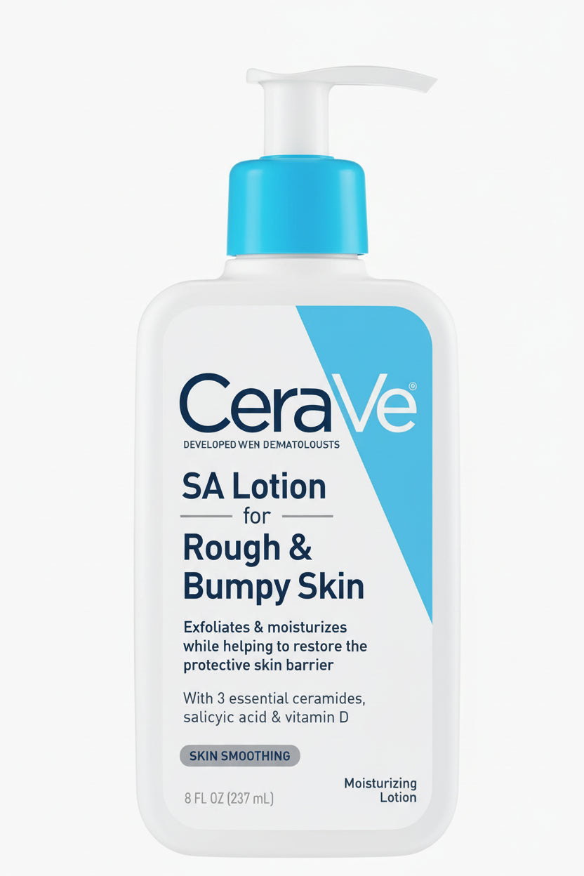 CeraVe – SA Lotion for Rough &amp; Bumpy Skin | CeraVe Exfoliating Lotion for Rough and Bumpy Skin