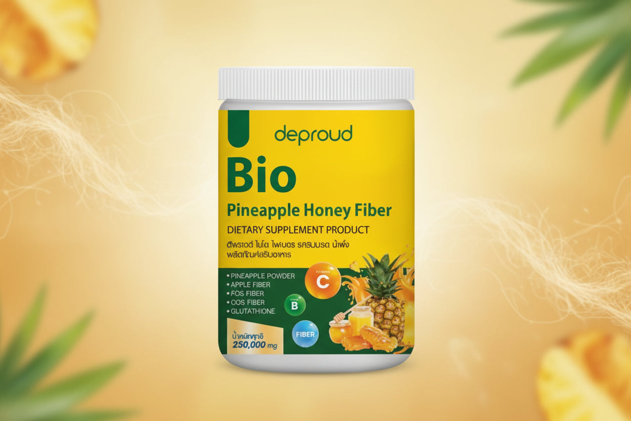 De Proud Bio Fiber Pineapple Honey Lime | دي براود بايو فايبر أناناس عسل وليمون