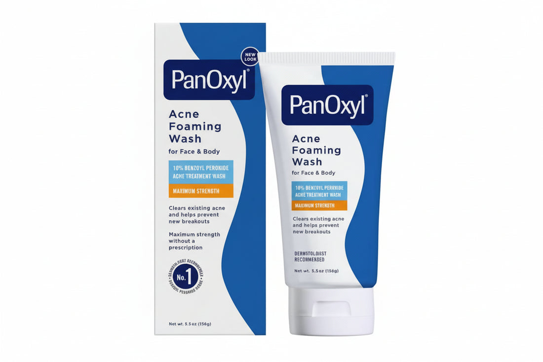 PanOxyl – Acne Foaming Wash 10% Benzoyl Peroxide | PanOxyl Acne Treatment Wash 10%