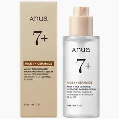 Anua rice 7 + ceramide hydrating barrier serum